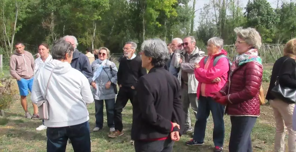 SHSDS : Petite halte dans une zone Natura 2000 du marais de Bessines. © Photo CO